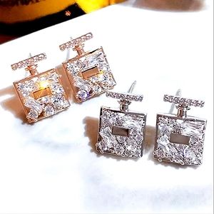 🆕️CZ Parfum Earrings Silver or Rose Gold